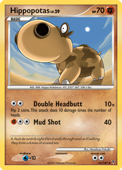 Pokemon Supreme Victors Hippopotas - 61