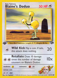 Pokemon Gym Challenge Blaine's Doduo - 61