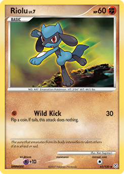 Pokemon Diamond & Pearl Riolu - 61