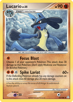 Pokemon Legends Awakened Lucario - 61