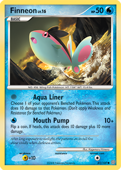 Pokemon Stormfront Finneon - 61