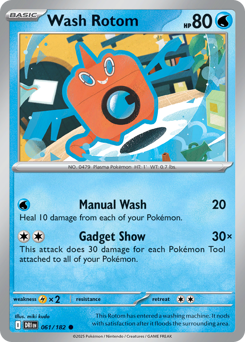 Pokemon Destined Rivals Wash Rotom - 61
