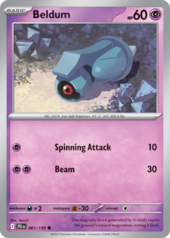 Pokemon Journey Together Beldum - 61