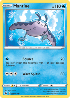 Pokemon Fusion Strike Mantine - 61