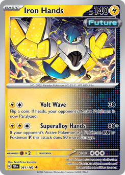 Pokemon Temporal Forces Iron Hands - 61