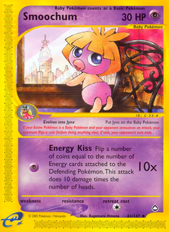 Pokemon Aquapolis Smoochum - 61