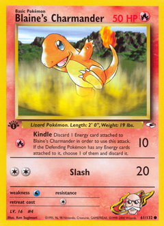 Pokemon Gym Heroes Blaine's Charmander - 61
