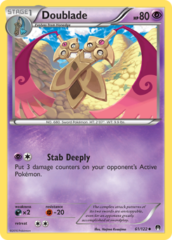 Pokemon BREAKpoint Doublade - 61