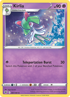 Pokemon Astral Radiance Kirlia - 61