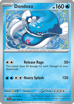 Pokemon Scarlet & Violet Dondozo - 61