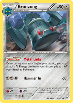 Pokemon Phantom Forces Bronzong - 61
