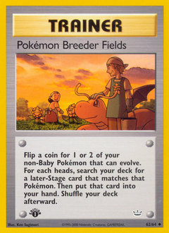 Pokemon Neo Revelation Pokémon Breeder Fields - 62