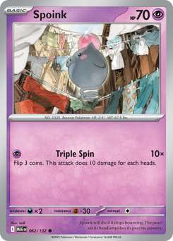 Pokemon Mega Evolution Spoink - 62