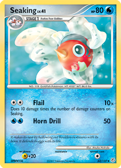 Pokemon Diamond & Pearl Seaking - 62