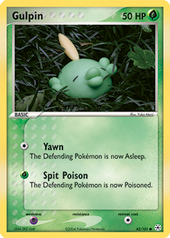 Pokemon Hidden Legends Gulpin - 62