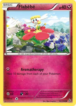 Pokemon Flashfire Flabébé - 62