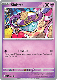 Pokemon Scarlet & Violet Black Star Promos Sinistea - 62
