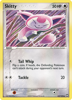 Pokemon Power Keepers Skitty - 62