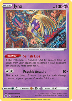 Pokemon Silver Tempest Jynx - 62