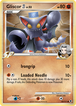 Pokemon Rising Rivals Gliscor E4 - 62
