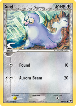 Pokemon Dragon Frontiers Seel δ - 62