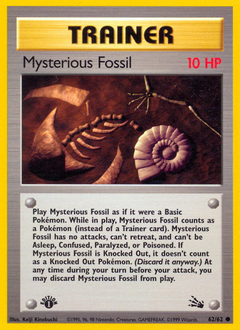 Pokemon Fossil Mysterious Fossil - 62