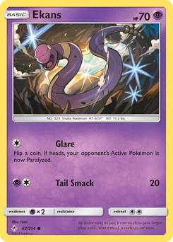 Pokemon Unbroken Bonds Ekans - 62
