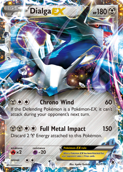 Pokemon Phantom Forces Dialga-EX - 62