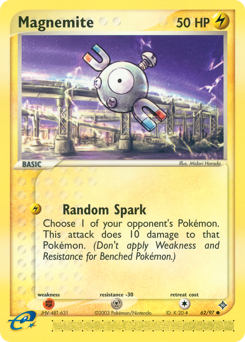 Pokemon Dragon Magnemite - 62