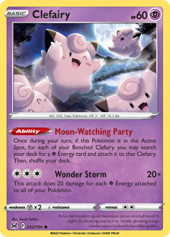 Pokemon Lost Origin Clefairy - 62