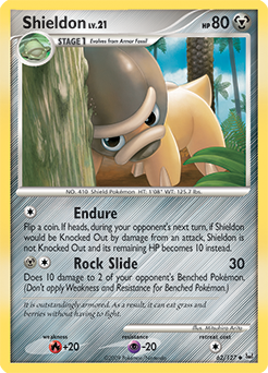 Pokemon Platinum Shieldon - 62