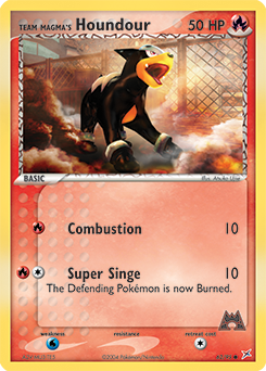 Pokemon Team Magma vs Team Aqua Team Magma's Houndour - 62
