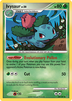 Pokemon Supreme Victors Ivysaur - 62