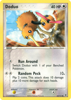 Pokemon FireRed & LeafGreen Doduo - 62