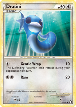 Pokemon HS—Triumphant Dratini - 62