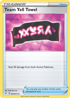 Pokemon Shining Fates Team Yell Towel - 63