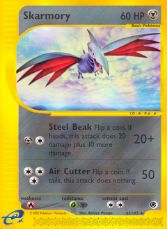 Pokemon Expedition Base Set Skarmory - 63