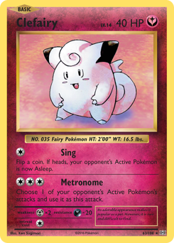 Pokemon Evolutions Clefairy - 63