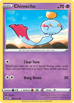 Pokemon Brilliant Stars Chimecho - 63