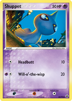 Pokemon Legend Maker Shuppet - 63