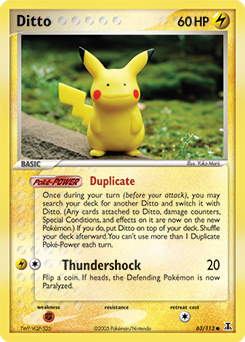 Pokemon Delta Species Ditto - 63