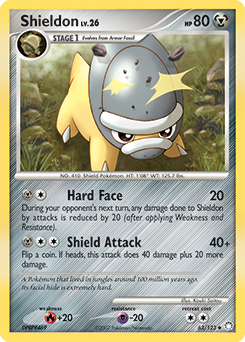 Pokemon Mysterious Treasures Shieldon - 63
