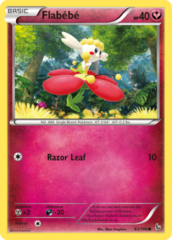 Pokemon Flashfire Flabébé - 63