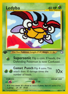 Pokemon Neo Genesis Ledyba - 63