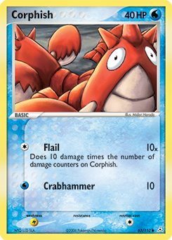 Pokemon Holon Phantoms Corphish - 63