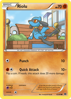 Pokemon Next Destinies Riolu - 63