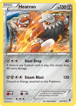 Pokemon Phantom Forces Heatran - 63