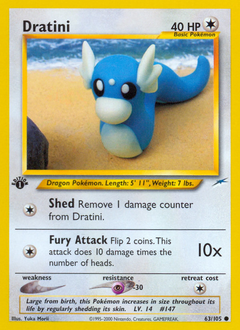 Pokemon Neo Destiny Dratini - 63