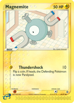 Pokemon Dragon Magnemite - 63
