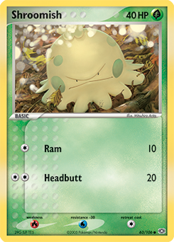 Pokemon Emerald Shroomish - 63